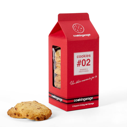 cookies zenzero e frutti rossi