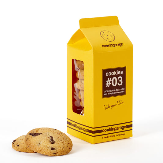 cookies classico con scaglie di cioccolato