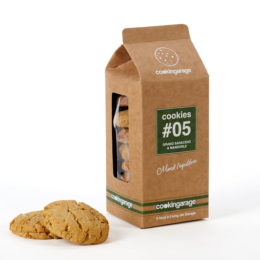 cookies grano saraceno e mandorle